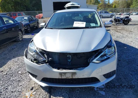 2016 Nissan Sentra S из США, поврежденный, VIN 3N1AB7AP0GL681585